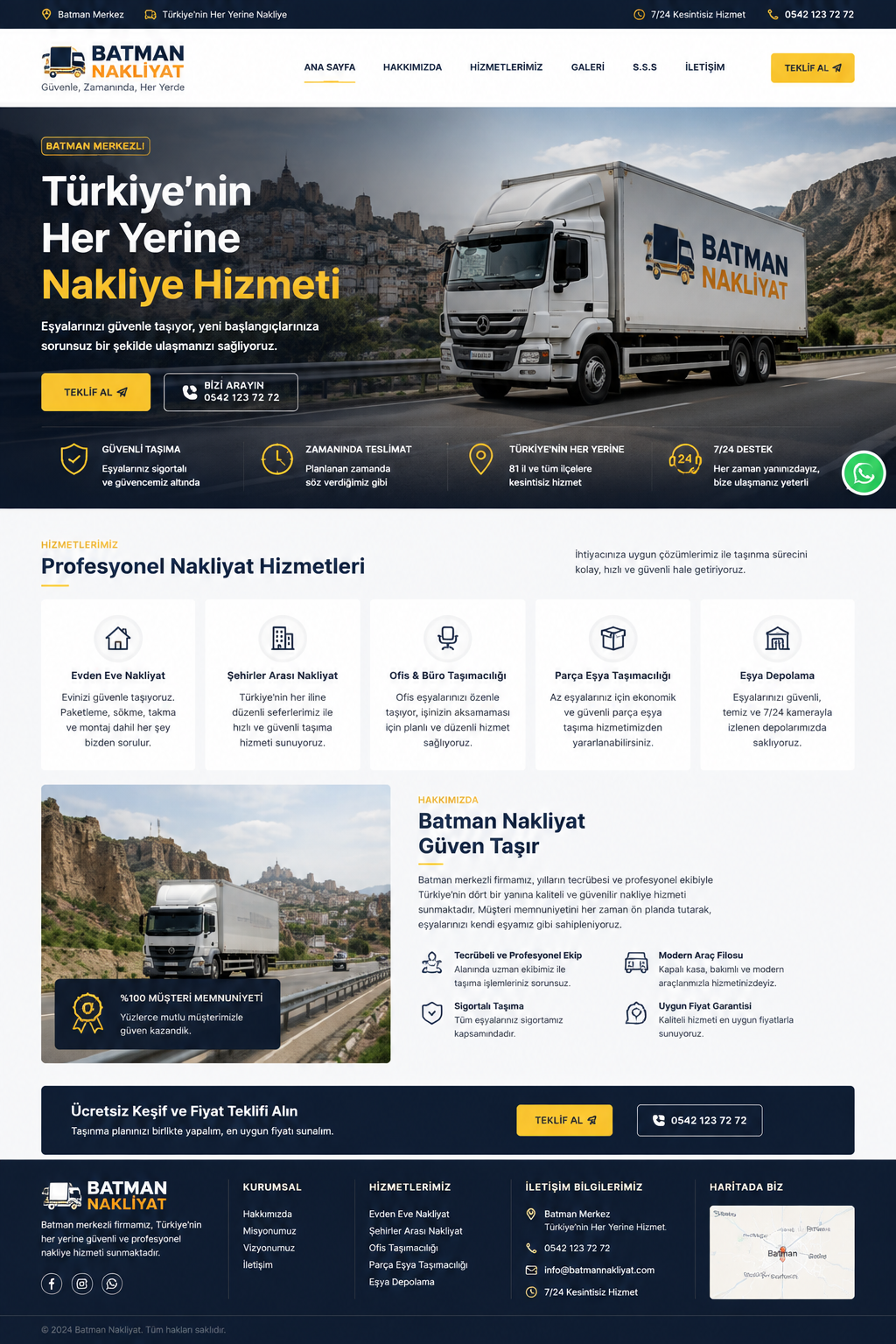 Batman Nakliyat taşıma aracı